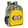 MOCHILA JUNIOR ADAPT.CARRO MINIONS 622006640 38*32 SAFTA22