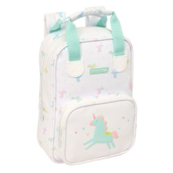 MOCHILA INFANTIL CON ASAS SAFTA PREESCOLAR "UNICORNIO" SAFTA26 642689765 28X20 UNIDAD