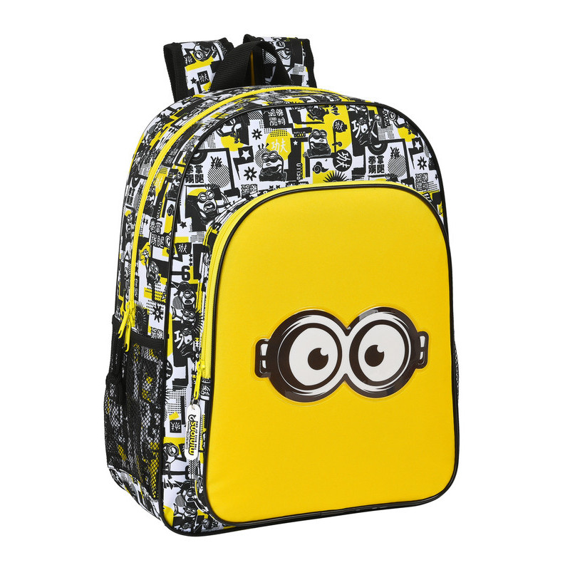 MOCHILA DE 33 CM ADAPT.CARRO MINIONS 622006180 42*33 SAFTA22