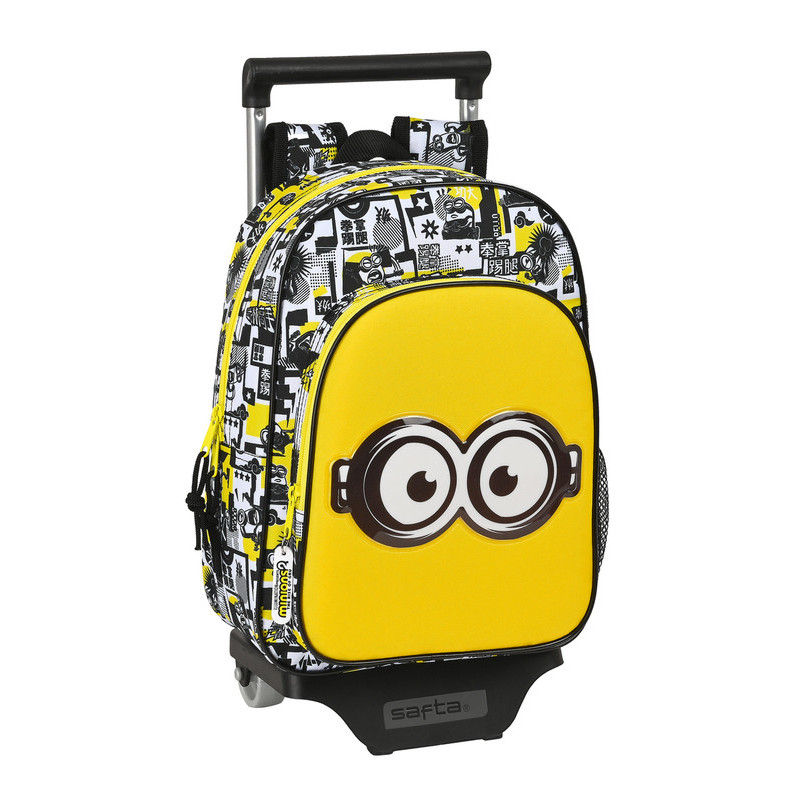 MOCHILA 185+CARRO 705 MINIONS 622006020 34*26 SAFTA22