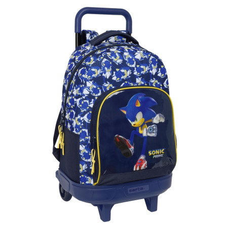 MOCHILA GDE. C/RUEDAS COMPACT EXTRAIBLE SONIC "CITY" SAFTA25 ENERO 612595918