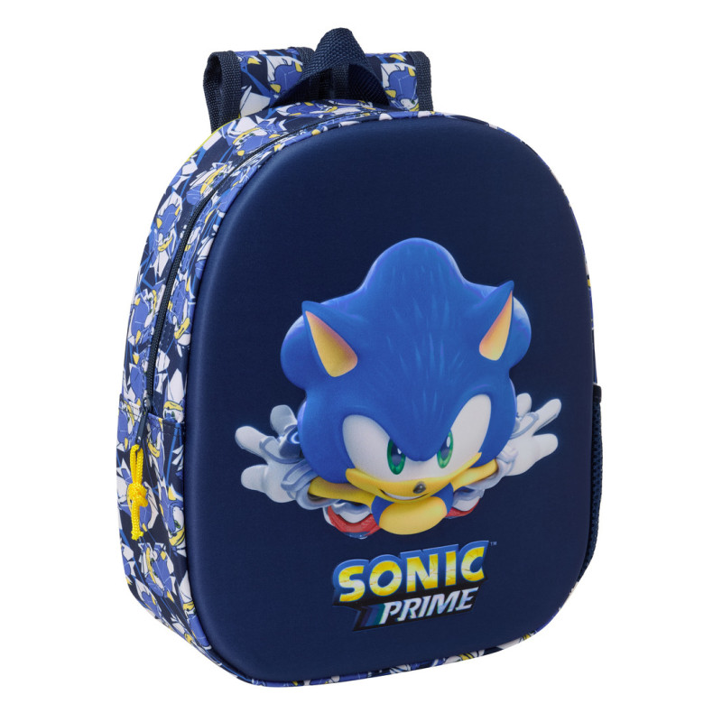 MOCHILA 3D SONIC "CITY" SAFTA25 VAC 612595890 MEDIDAS: 33*27