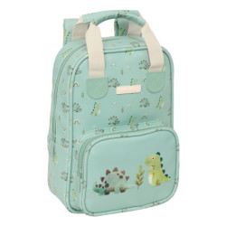 MOCHILA INFANTIL CON ASAS SAFTA PREESCOLAR "DINOS" SAFTA26 642693765 28X20 UNIDAD