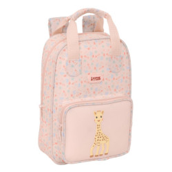MOCHILA INFANTIL RECIC Y REPELENTE AGUA SOPHIE LA GIRAFE JOY SAFTA26 612587765 28X20 UNIDAD