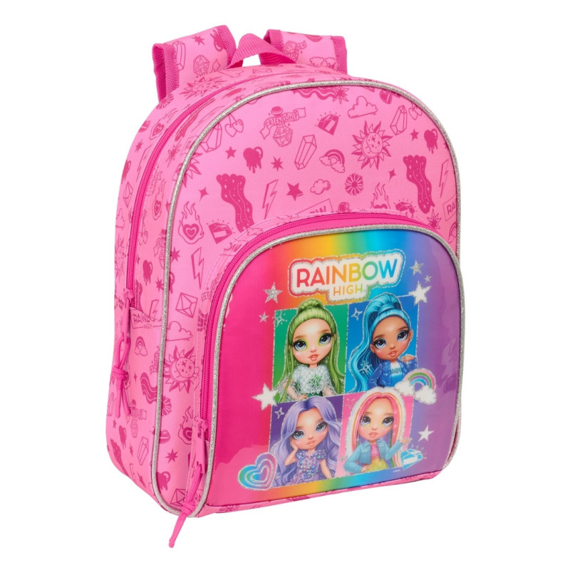 MOCHILA INFANTIL ADAPT.CARRO RAINBOW HIGH "SHINE" SAFTA25 ENERO 612583609