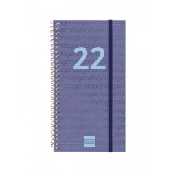 AGENDA ESPIRAL ANUAL YEAR E9 SV 2022 AZUL+ FINOCAM22 741431022