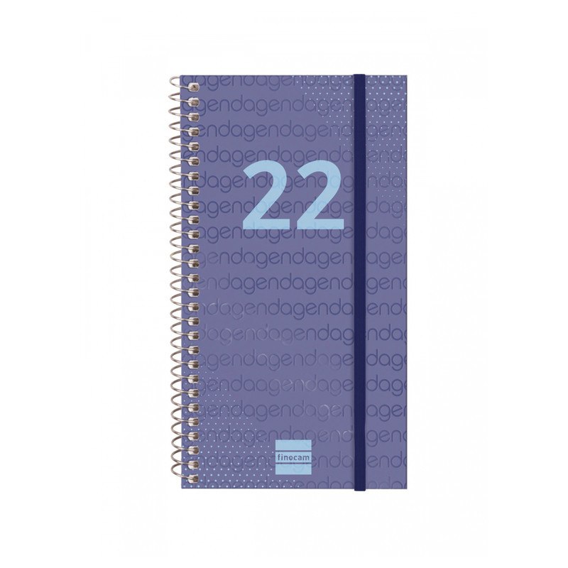 AGENDA ESPIRAL ANUAL YEAR E9 SV 2022 AZUL+ FINOCAM22 741431022