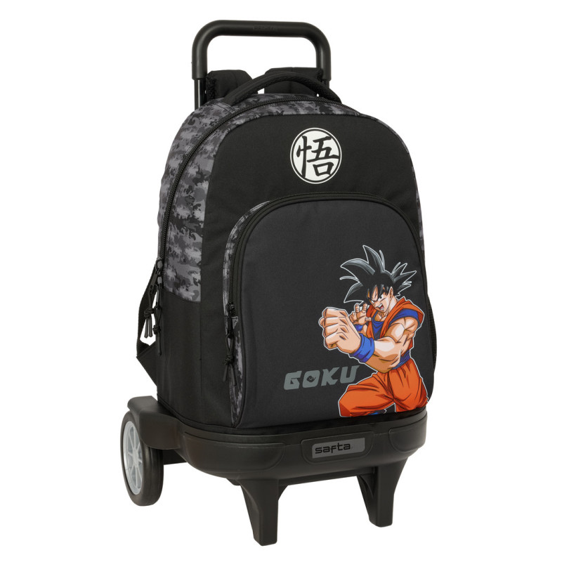MOCHILA GDE. C/RUEDAS COMPACT EVOL. EXT. DRAGON BALL SAFTA26 622622218 45X33 UNIDAD