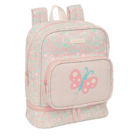 MOCHILA NEVERA GUARDERIA SAFTA PREESCOLAR "MARIPOSA" SAFTA26 642690233 27X22 UNIDAD
