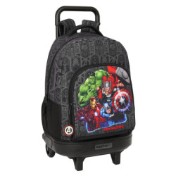 MOCHILA GDE. C/RUEDAS COMPACT EXTRAIBLE AVENGERS "VENDETTA" SAFTA25 ENERO 612579918