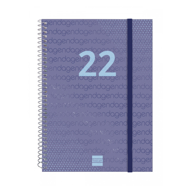 AGENDA ESPIRAL ANUAL YEAR E10 SV 2022 AZUL+ FINOCAM22 741451022