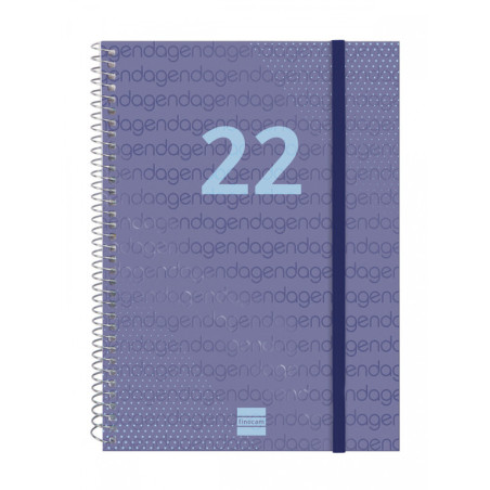 AGENDA ESPIRAL ANUAL YEAR E10 SV 2022 AZUL+ FINOCAM22 741451022