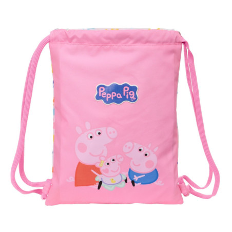 SACO PLANO JUNIOR PEPPA PIG "BABY PIG" SAFTA26 612572855 34X26 UNIDAD