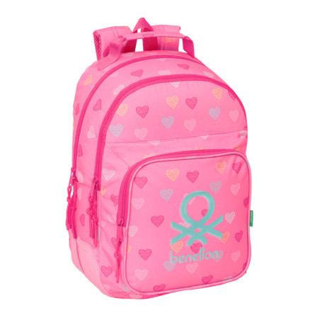 MOCHILA DOBLE ADAPT.CARRO BENETTON "HEART" SAFTA26 612651773 42X32 UNIDAD