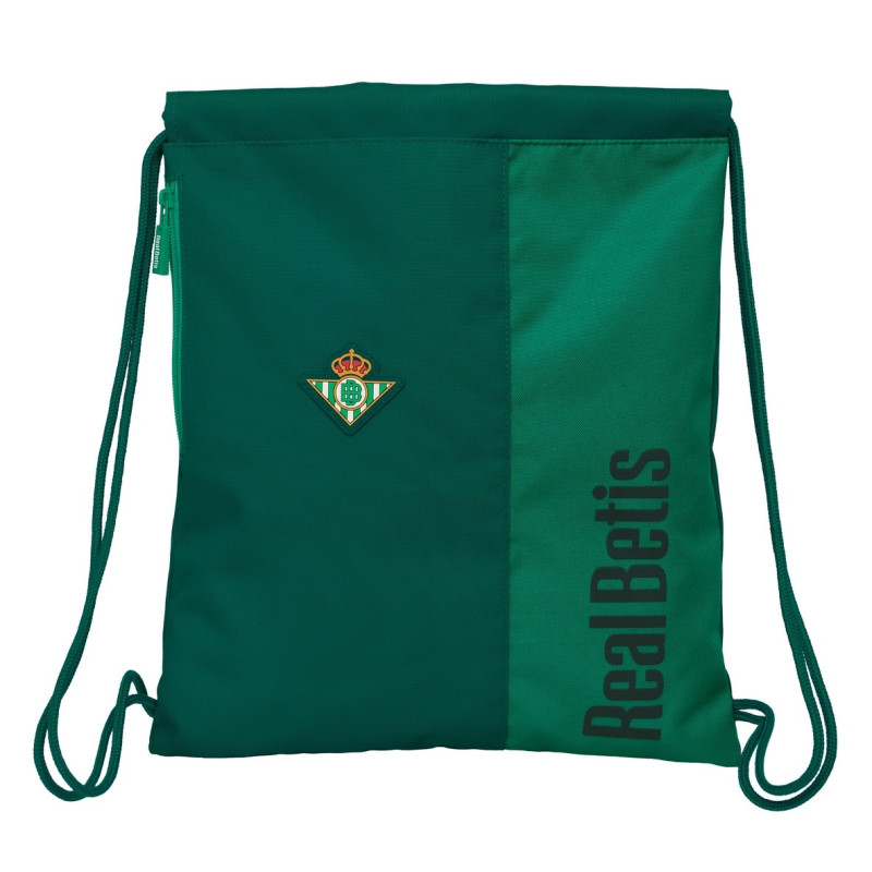 SACO DEPORTIVO CREMALLERA RES AGUA REAL BETIS BALOMPIE SAFTA26 612566865 40X35 UNIDAD