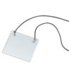 IDENTIFICADOR CON GOMA ELASTICA PVC RIGIDO 95X106MM CJ.50 GRAFOPLAS