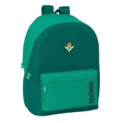 MOCHILA DOBLE PORTATIL 15,6"+USB RE AGUA REAL BETIS BALOMPIE SAFTA26 612566820 44X31 UNIDAD