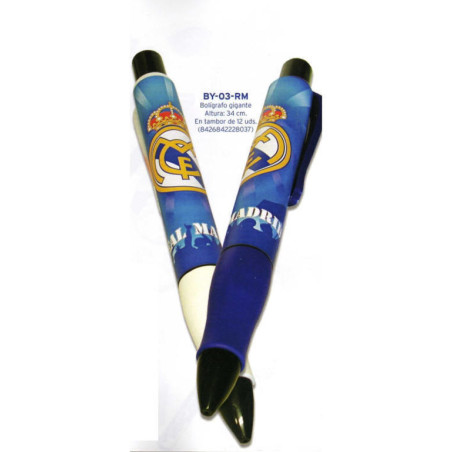BOLIGRAFO CYP GIGANTE REAL MADRID BY-03-RM ^