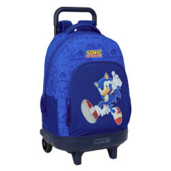 MOCHILA GDE. C/RUEDAS COMPACT EXTRAIBLE SONIC SAFTA26 612695918 45X33 UNIDAD