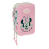 PLUMIER TRIPLE 37 PCS MINNIE MOUSE "MINTY" SAFTA26 412612857 19,5X12,5 UNIDAD