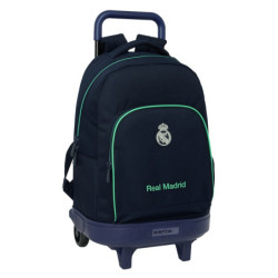 MOCHILA GDE. C/RUEDAS COMPACT EXTRAIBLE REAL MADRID 2ª EQUIPACION 25/26 SAFTA26 612557918 45X33 UNID