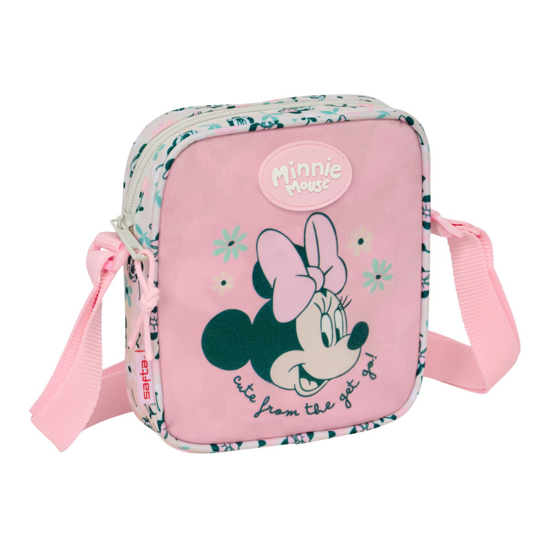BOLSITO BANDOLERA MINNIE MOUSE "MINTY" SAFTA26 612612222 18X16 UNIDAD