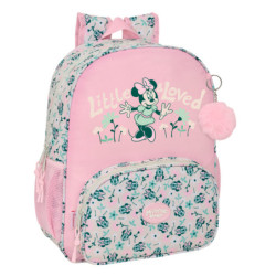 MOCHILA JUNIOR ADAPT.CARRO MINNIE MOUSE "MINTY" SAFTA26 612612640 38X32 UNIDAD