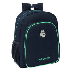 MOCHILA JUNIOR ADAPT.CARRO REAL MADRID 2ª EQUIPACION 25/26 SAFTA26 612557640 38X32 UNIDAD