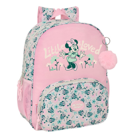 MOCHILA JUNIOR ADAPT.CARRO MINNIE MOUSE "MINTY" SAFTA26 612612640 38X32 UNIDAD
