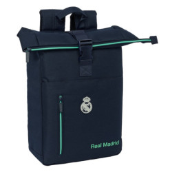 MOCHILA SOLAPA PARA PORTATIL 15,6'' REAL MADRID 2ª EQUIPACION 25/26 SAFTA26 612557507 42X28 UNIDAD