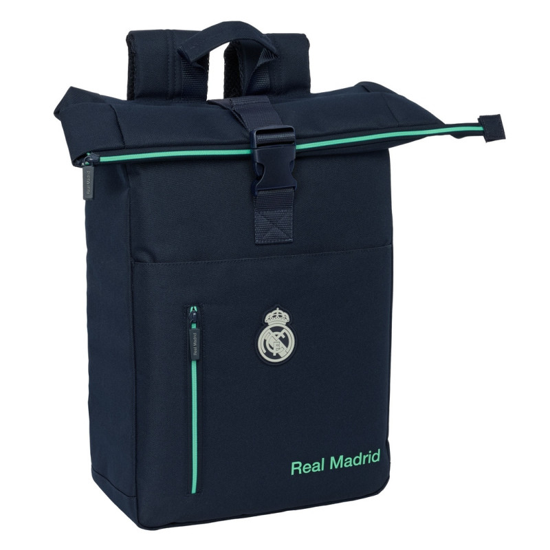 MOCHILA SOLAPA PARA PORTATIL 15,6'' REAL MADRID 2ª EQUIPACION 25/26 SAFTA26 612557507 42X28 UNIDAD