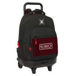 MOCHILA GDE. C/RUEDAS COMPACT EXTRAIBLE MUNICH "VULCAN" SAFTA26 612556918 45X33 UNIDAD