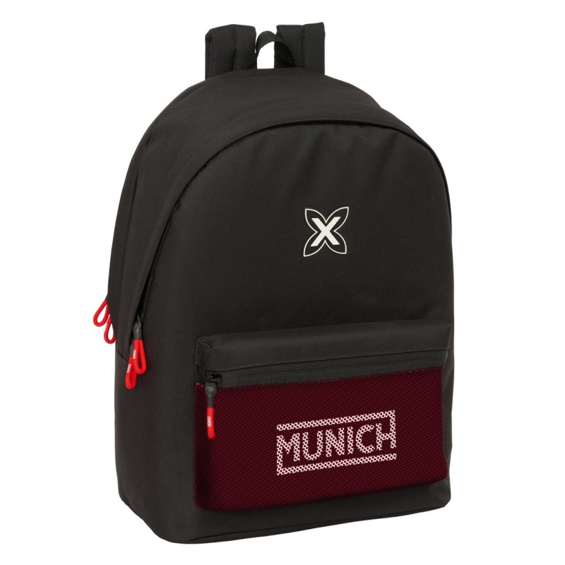 MOCHILA DOBLE PARA PORTATIL 15,6"+USB MUNICH "VULCAN" SAFTA26 612556820 44X31 UNIDAD