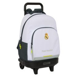 MOCHILA GDE. C/RUEDAS COMPACT EXTRAIBLE REAL MADRID EQUIP. 25/26 SAFTA26 612554918 45X33 UNIDAD