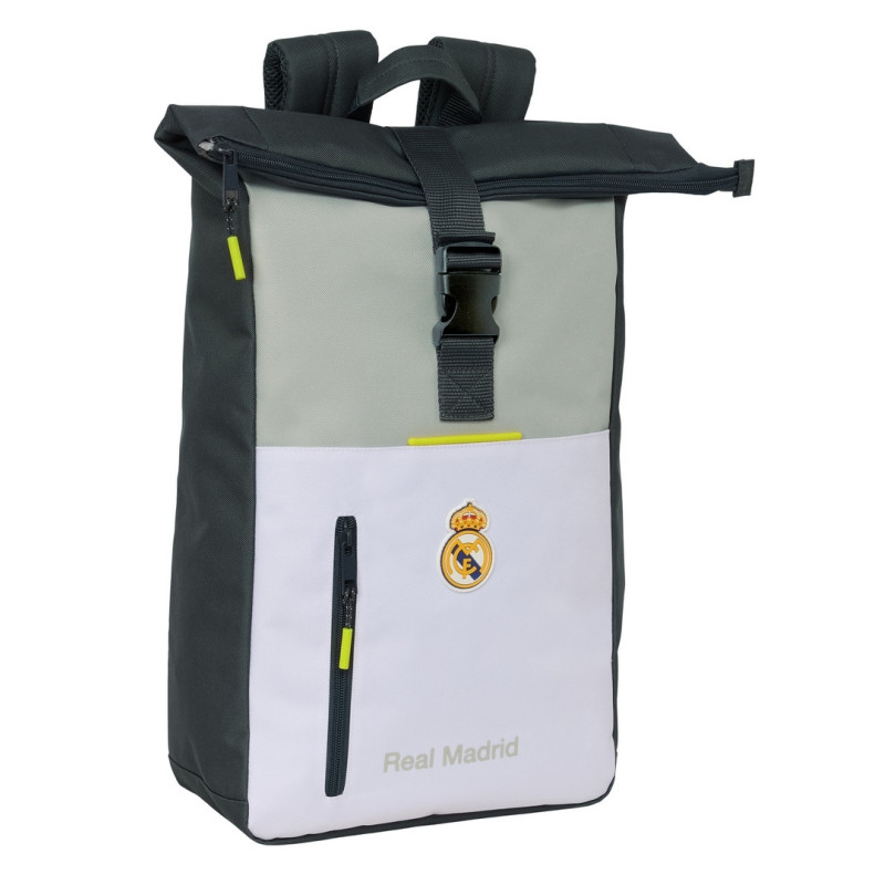 MOCHILA SOLAPA PARA PORTATIL 15,6'' REAL MADRID EQUIP. 25/26 SAFTA26 612554507 42X28 UNIDAD