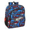 MOCHILA JUNIOR ADAPT.CARRO HOT WHEELS SAFTA26 612553640 38X32 UNIDAD