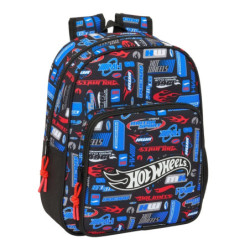 MOCHILA INFANTIL ADAPT.CARRO HOT WHEELS SAFTA26 612553524 33X27 UNIDAD