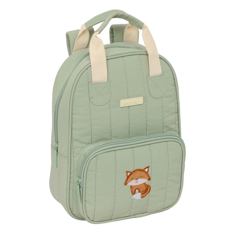 MOCHILA INFANTIL CON ASAS SAFTA PREESCOLAR "ZORRITO" SAFTA26 642657765 28X20 UNIDAD