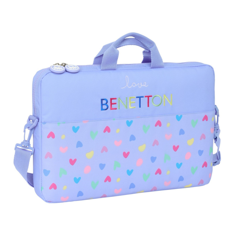 FUNDA PARA PORTATIL 15,6'' BENETTON "LILA" SAFTA25 ENERO 612551461