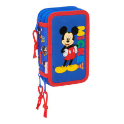 PLUMIER TRIPLE 37 PCS MICKEY MOUSE "TODAY" SAFTA26 412614857 19,5X12,5 UNIDAD
