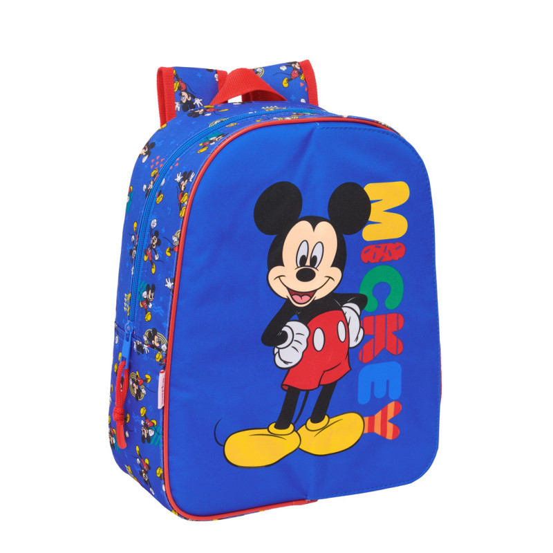 MOCHILA INFANTIL ADAPT.CARRO FRONT-INTER MICKEY MOUSE "TODAY" SAFTA26 612614185 34X26 UNIDAD