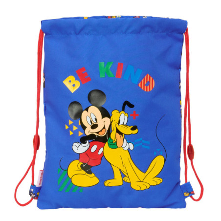 SACO PLANO JUNIOR MICKEY MOUSE "TODAY" SAFTA26 612614855 34X26 UNIDAD