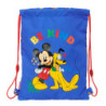 SACO PLANO JUNIOR MICKEY MOUSE "TODAY" SAFTA26 612614855 34X26 UNIDAD