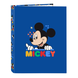 CARPETA FOLIO 4 ANI.MIXTAS MICKEY MOUSE "TODAY" SAFTA26 512614067 33X26,5 UNIDAD