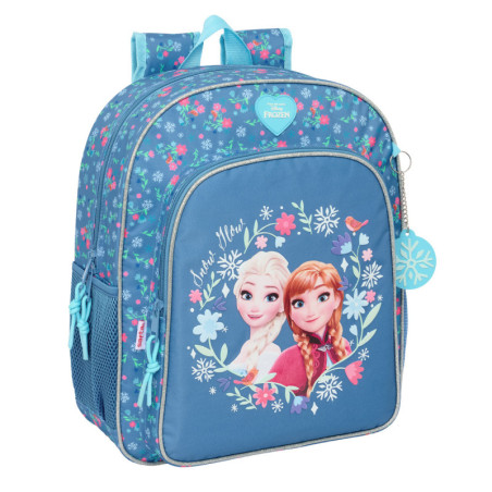 MOCHILA JUNIOR ADAPT.CARRO FROZEN SAFTA26 612673640 38X32 UNIDAD