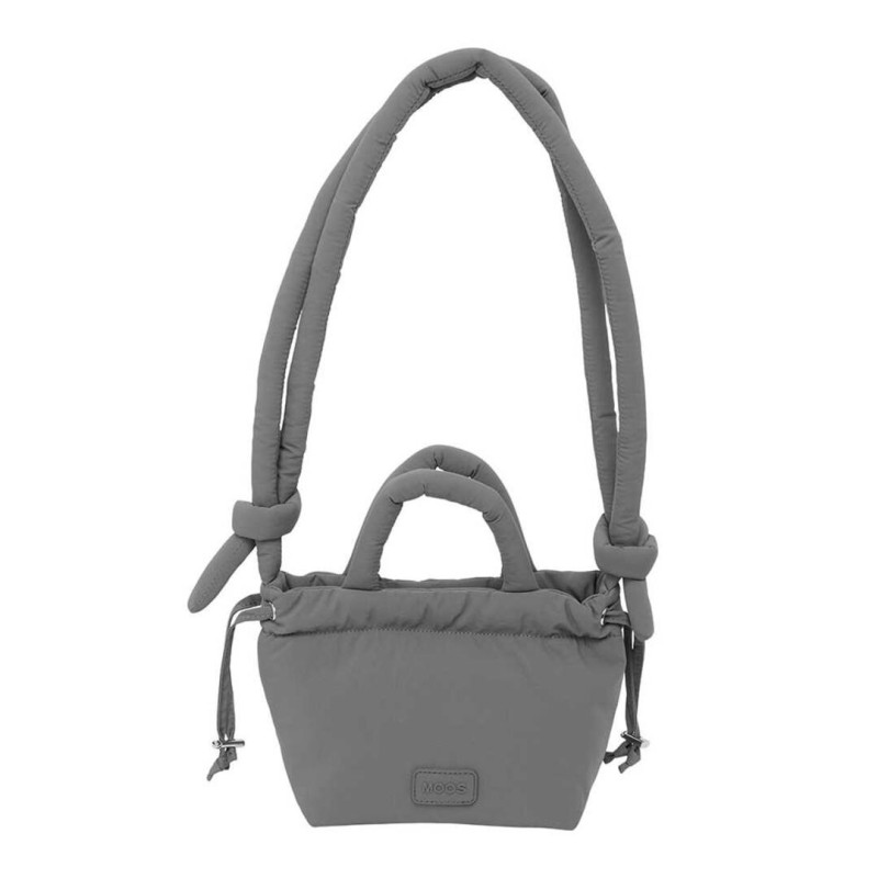 BOLSITO MOOS CAPSULA ACOLCHADO "GREY" SAFTA26 642588622 16X16 UNIDAD