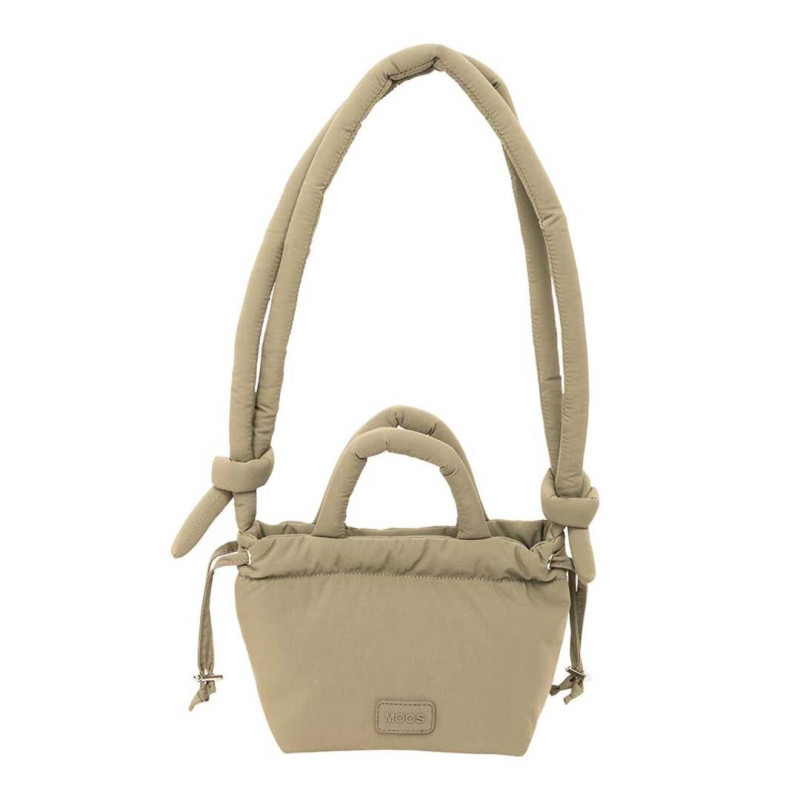 BOLSITO MOCHILA MOOS CAPSULA ACOLCHADO "BEIGE" SAFTA26 642589622 16X16 UNIDAD