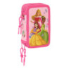 PLUMIER TRIPLE 37 PCS PRINCESAS DISNEY SAFTA26 412680857 19,5X12,5 UNIDAD