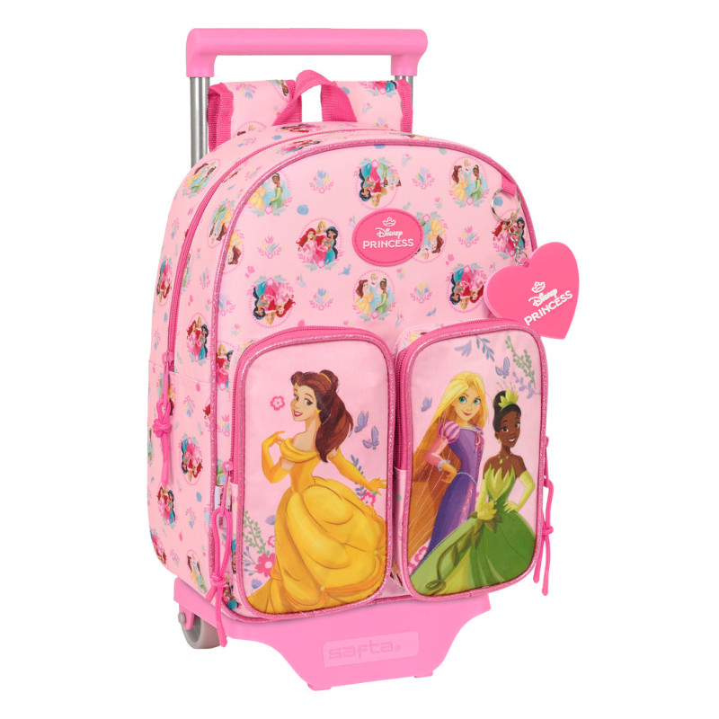MOCHILA 185+CARRO 705 PRINCESAS DISNEY SAFTA26 612680020 34X26 UNIDAD