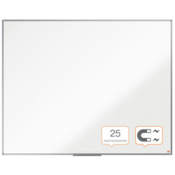 PIZARRA NOBO ESSENCE ACERO VITRIFICADO 150X120CM BLANCO